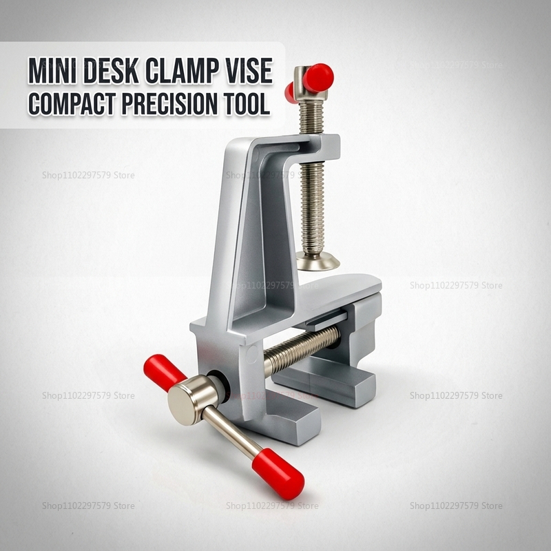 Electronics Repair Hobby - Penjepit Meja Mini Aluminium untuk Kerajinan