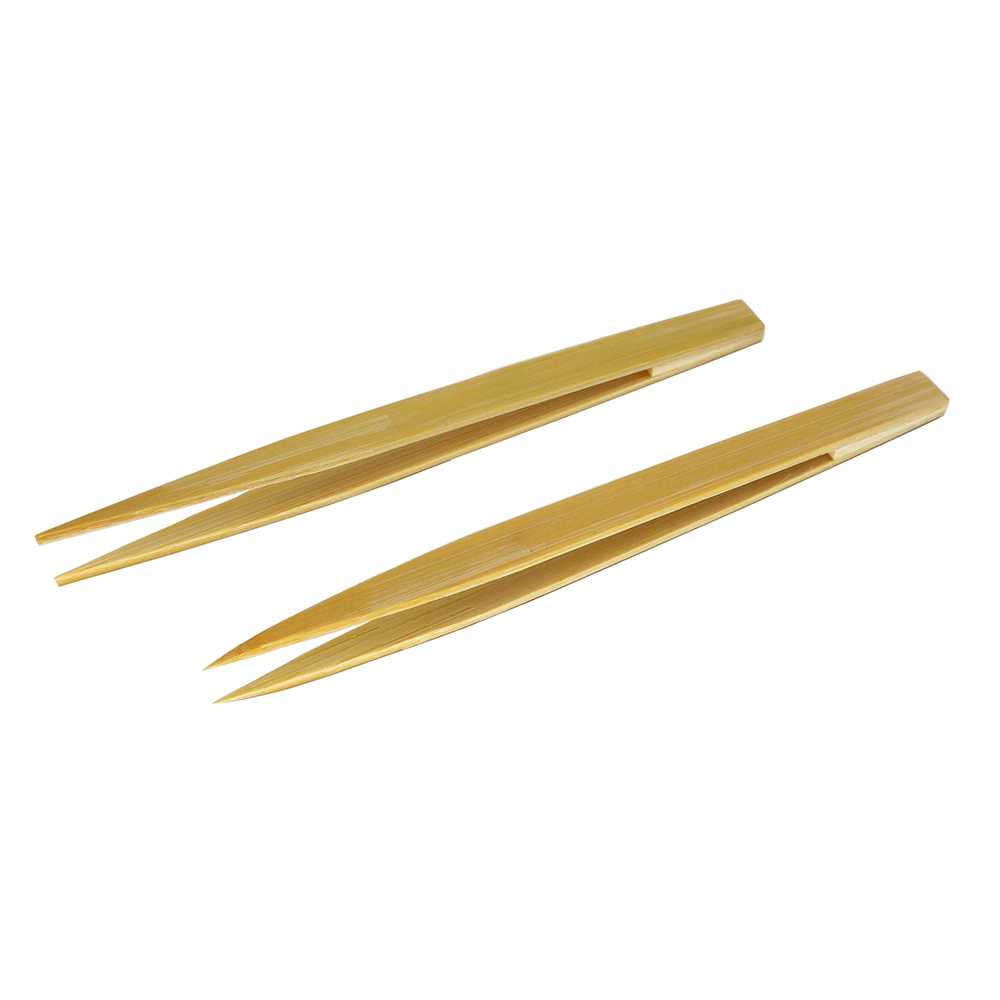 Electronics Repair Hobby - 2 Buah Pinset Anti-statis, Pinset Bambu