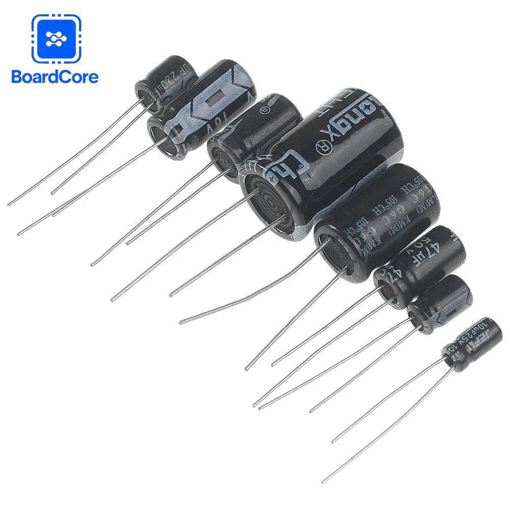 Electronics Repair Hobby - 25 Nilai 125 Buah Kit Kapasitor