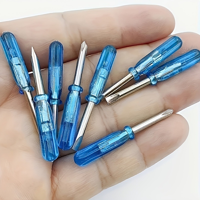 Electronics Repair Hobby - 10 Buah Set Obeng Mini Mikro
