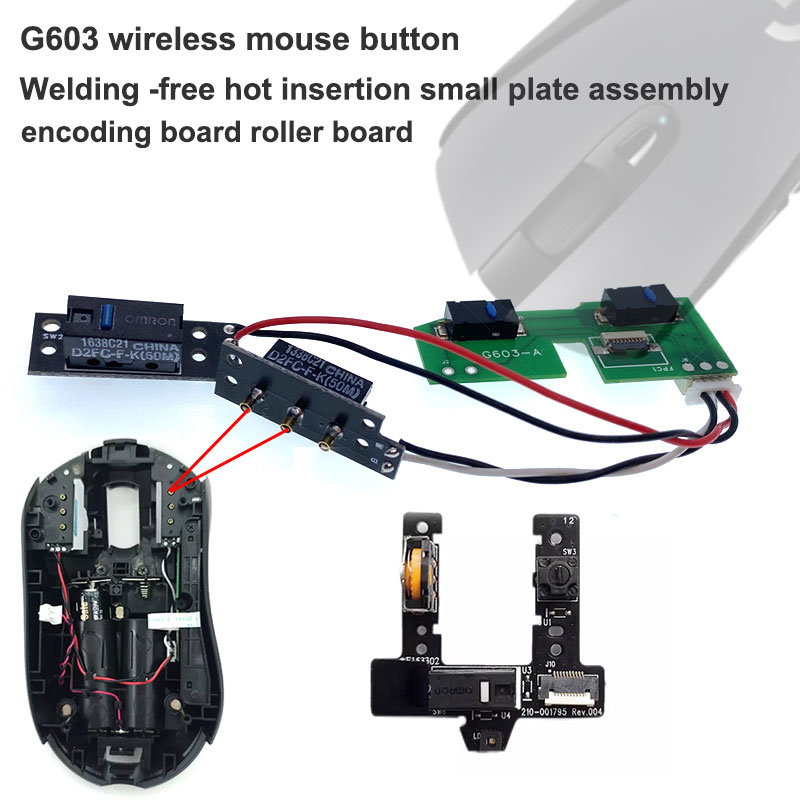 Electronics Repair Book - Papan tombol hot-swappable bebas solder/papan pengkodean