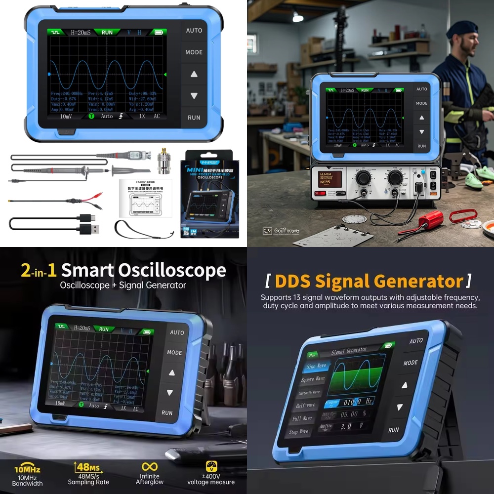 Electronic Repair - Untuk DSO510 Mini Portabel 2 In