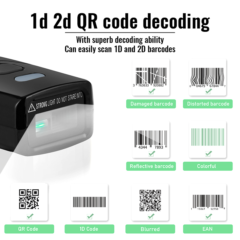 Pemindai Barcode Portabel 201H - Electronic Repair ulasan dan harga
