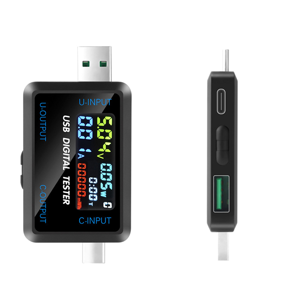Tester USB 10 in 1 DC Digital  - Usb Ammeter Tester ulasan dan harga