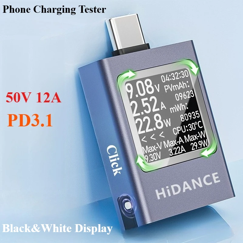 13 In 1 DC 4.5-50V 0-12A Tampi - Usb Ammeter Tester ulasan dan harga