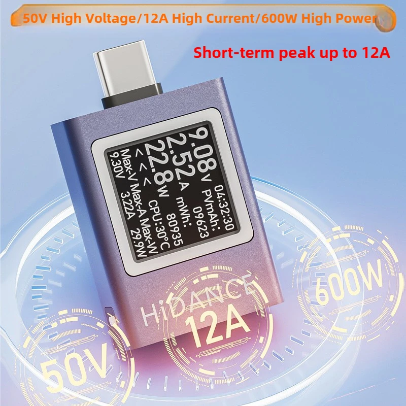 13 In 1 DC 4.5-50V 0-12A Tampi - Usb Ammeter Tester ulasan dan harga