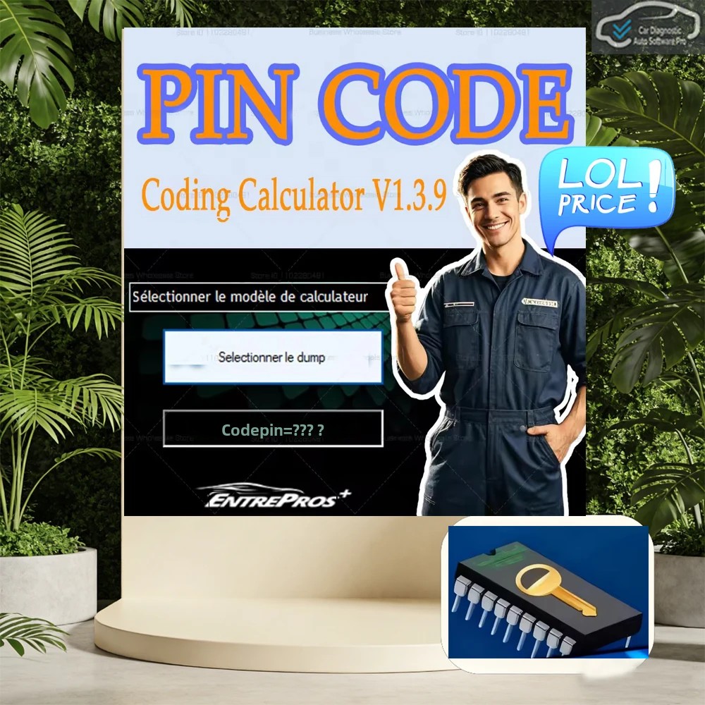 Kalkulator Kode PIN IMMO V1.3. - Electronics Repair Book ulasan dan harga