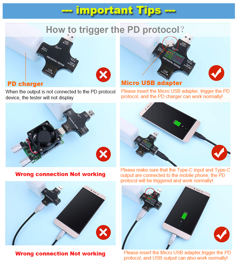 Pengukur tegangan Digital, pen - Usb Ammeter Tester ulasan dan harga