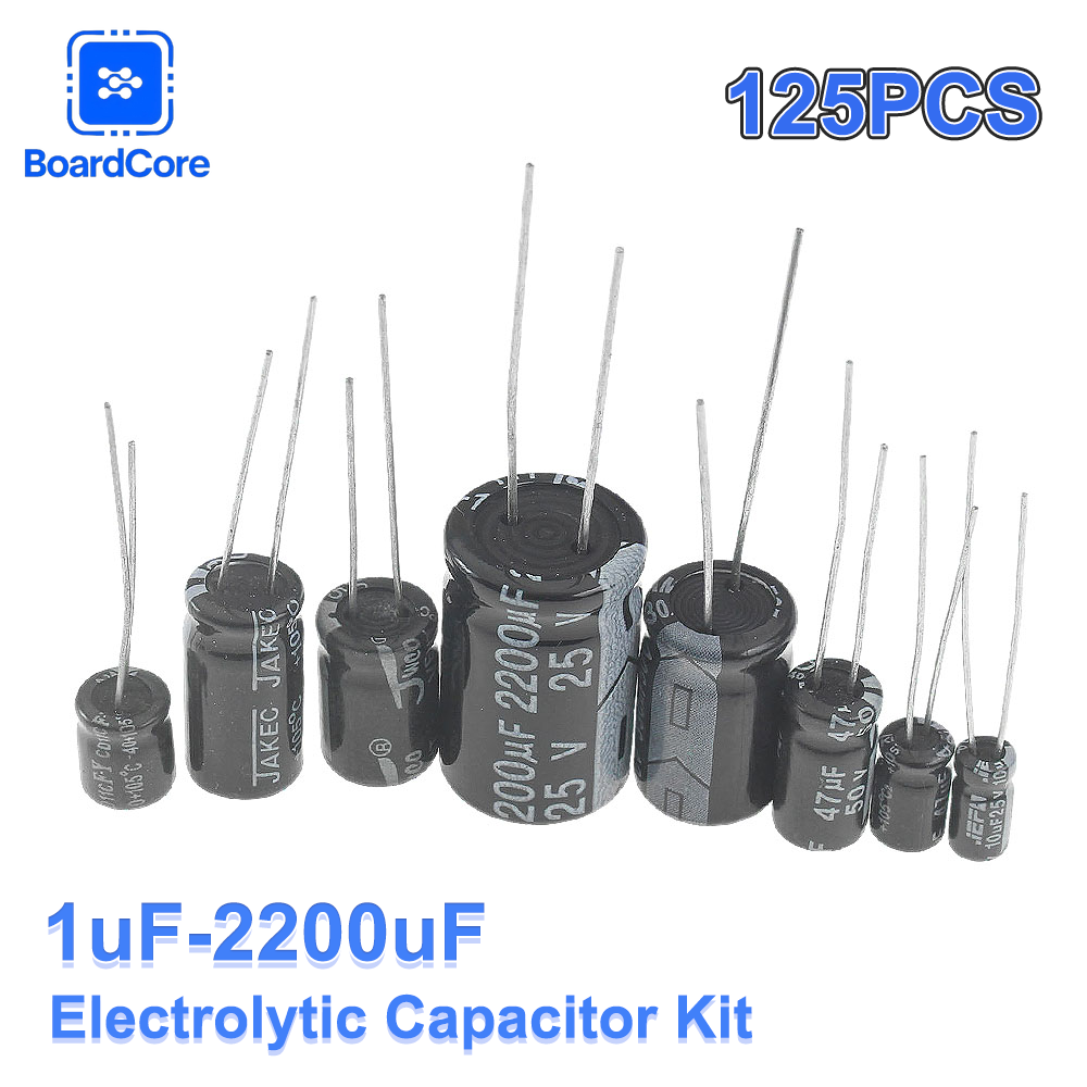 25 Nilai 125 Buah Kit Kapasito - Electronics Repair Hobby ulasan dan harga