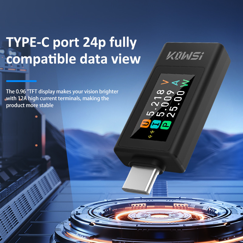KWS-1902L Penguji USB Tipe C M - Usb Ammeter Tester ulasan dan harga