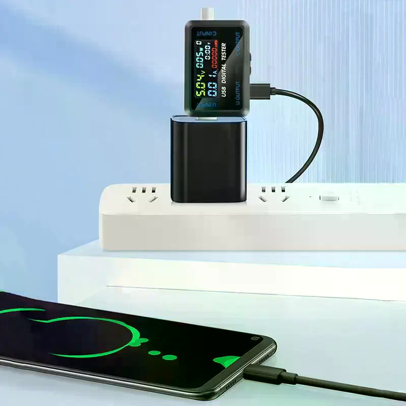 10 in 1 USB Type C Voltmeter A - Usb Ammeter Tester ulasan dan harga