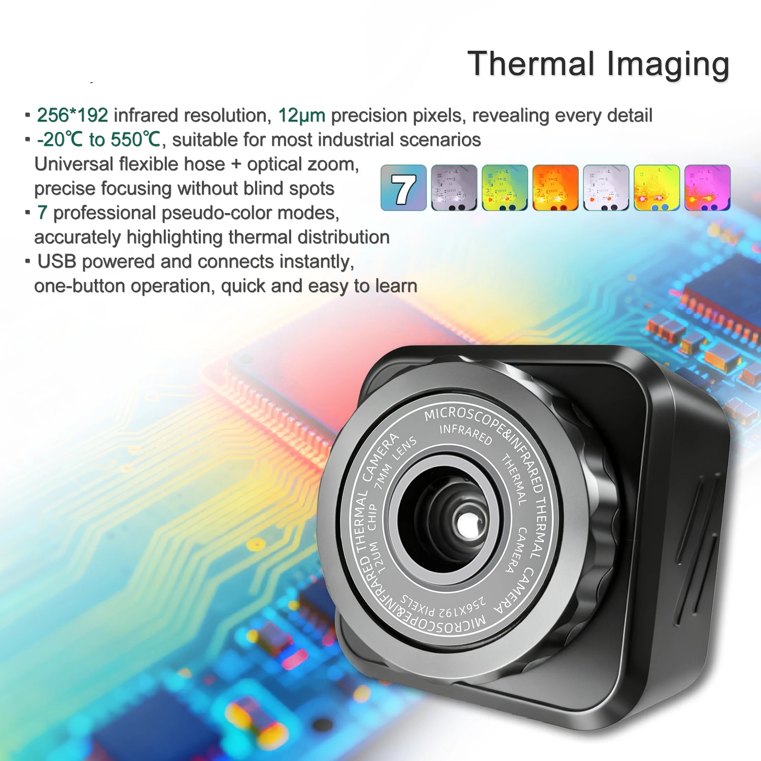 YIZHAN Thermal Imager 256*192  - Electronic Repair ulasan dan harga