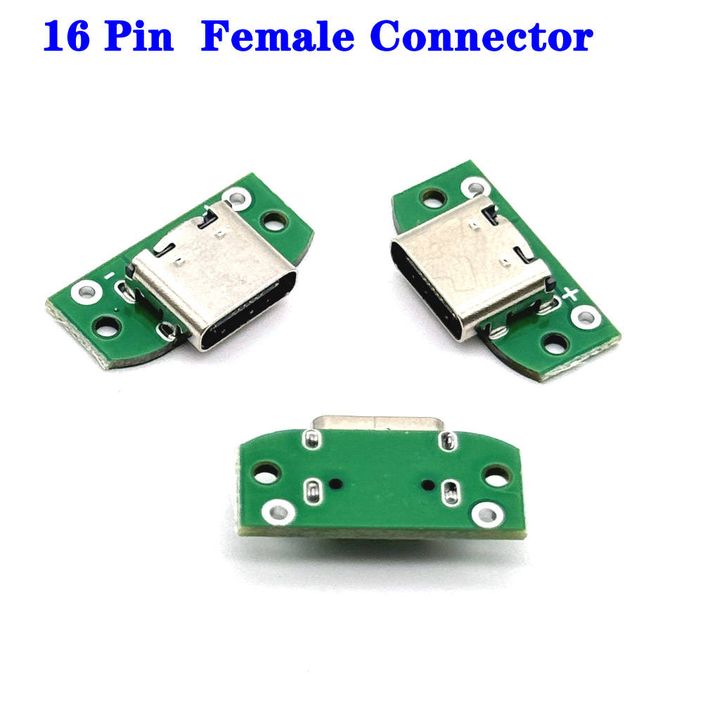 Konektor USB 3.1 Tipe C Female - Pcb Holder Clamp ulasan dan harga