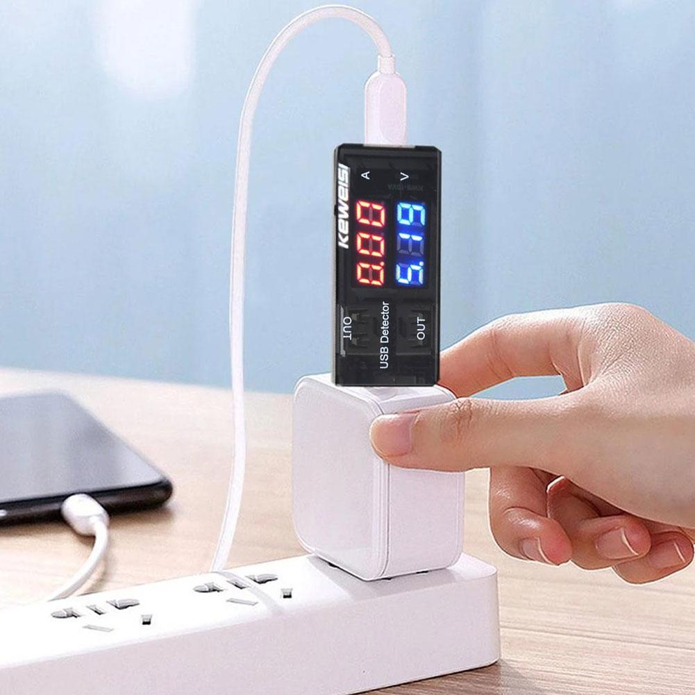 Penguji Pengisian Daya USB Dig - Usb Ammeter Tester ulasan dan harga
